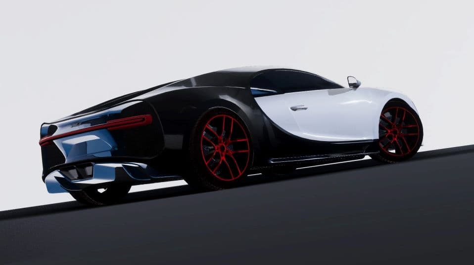 Bugatti Chiron — Realtime Render